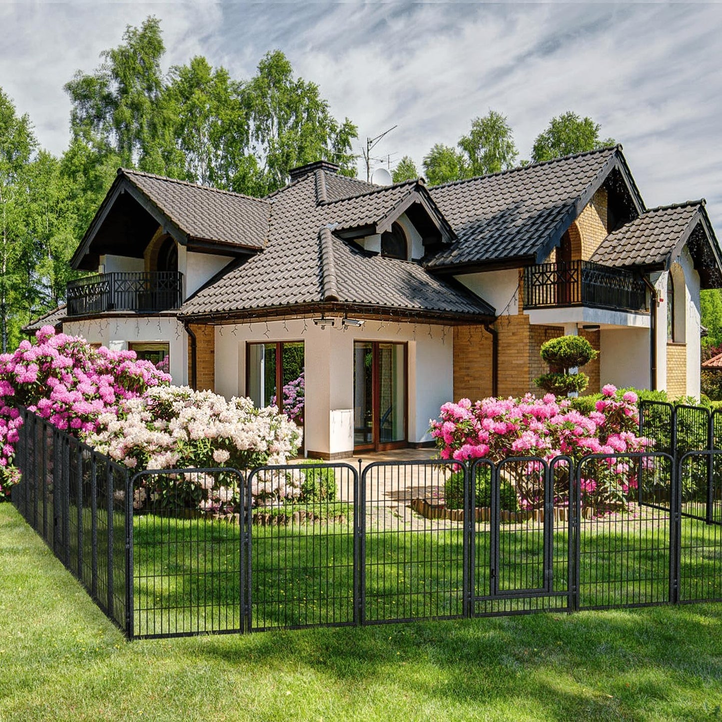 PetSafe Garden Barrier - 48” High - No Dig Fence with Gate