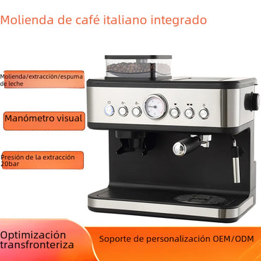 Automatic Espresso Machine with Grinder and Milk Frother