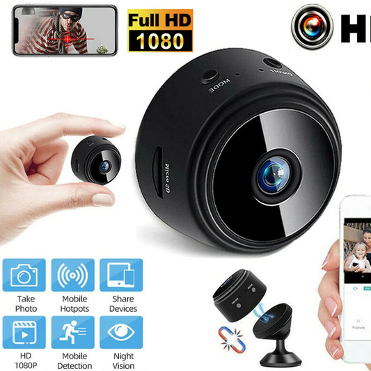 Mini Wireless Hidden Camera WiFi IP Home Security DVR Night Vision HD USB 1080P