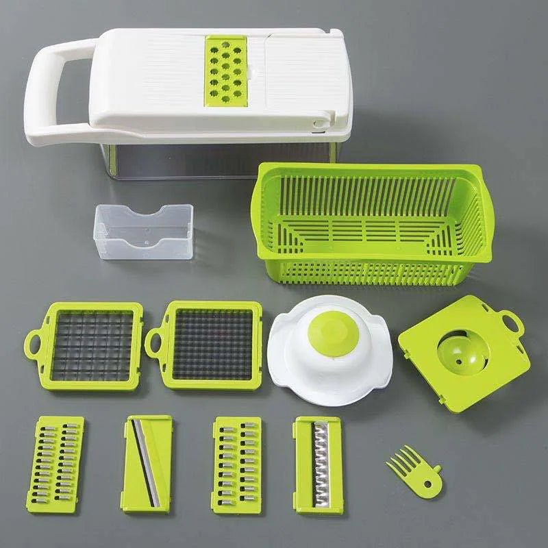 Vegetable Noodle & Slicer 7 - in - 1 Multi - Blade Cutter - buyXall