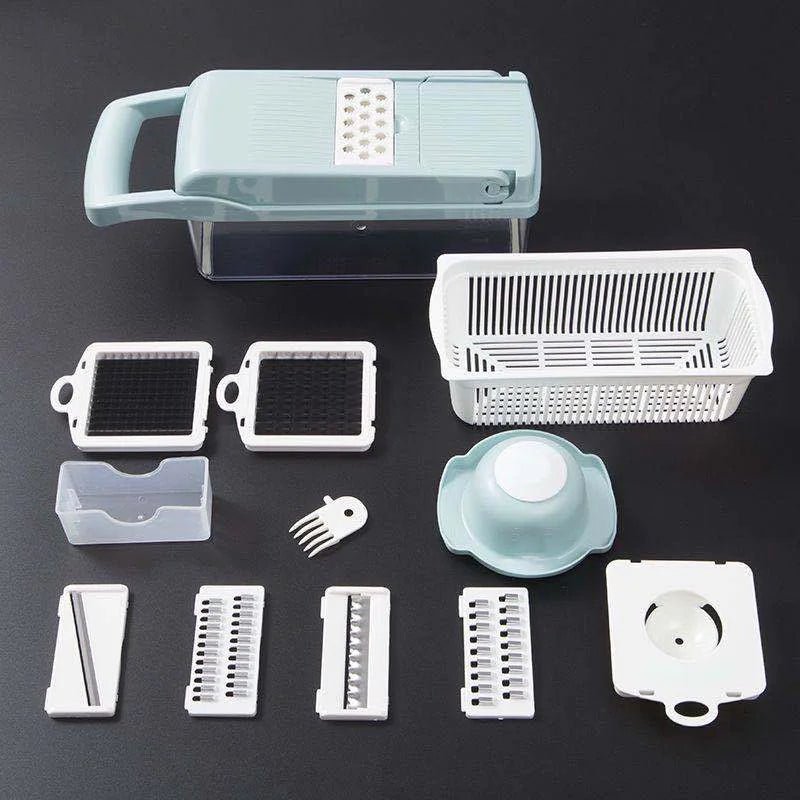 Vegetable Noodle & Slicer 7 - in - 1 Multi - Blade Cutter - buyXall