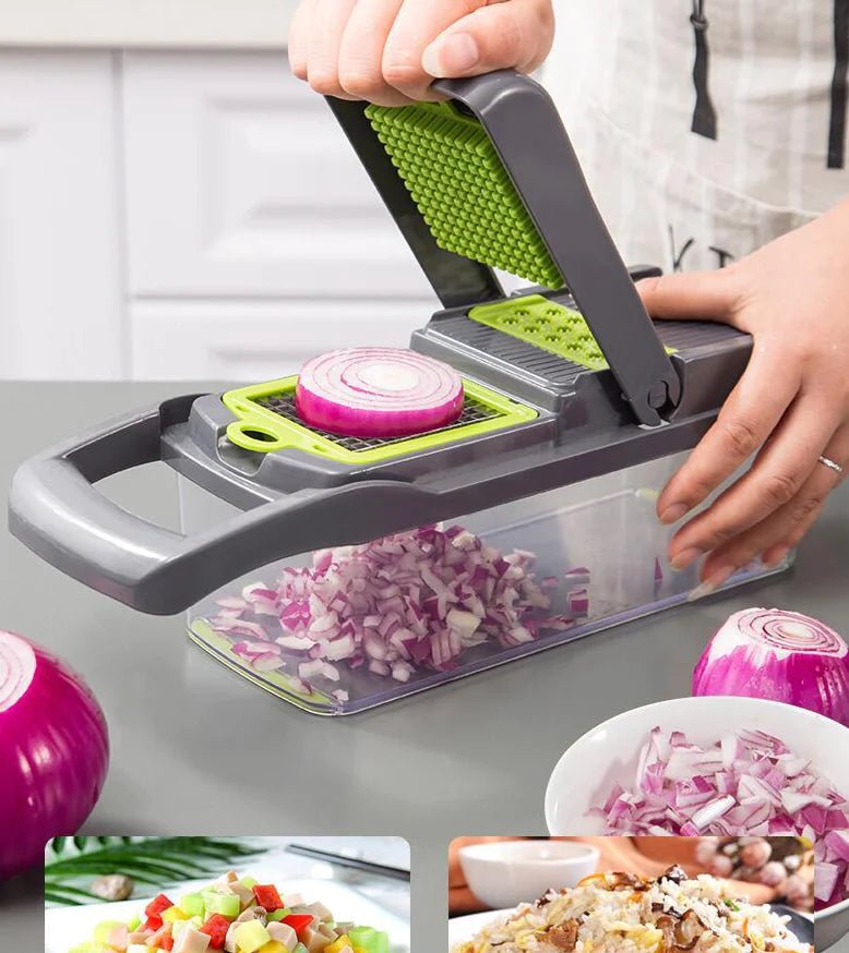 Vegetable Noodle & Slicer 7 - in - 1 Multi - Blade Cutter - buyXall