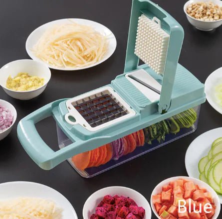 Vegetable Noodle & Slicer 7 - in - 1 Multi - Blade Cutter - buyXall