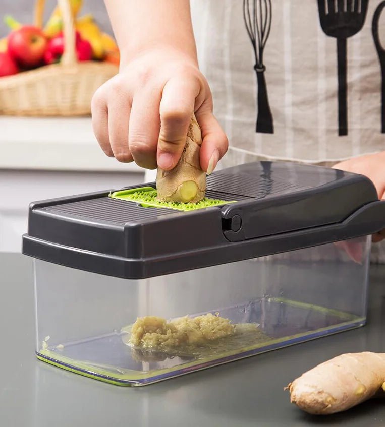 Vegetable Noodle & Slicer 7 - in - 1 Multi - Blade Cutter - buyXall