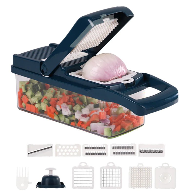 Vegetable Noodle & Slicer 7 - in - 1 Multi - Blade Cutter - buyXall