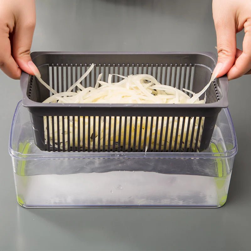 Vegetable Noodle & Slicer 7 - in - 1 Multi - Blade Cutter - buyXall