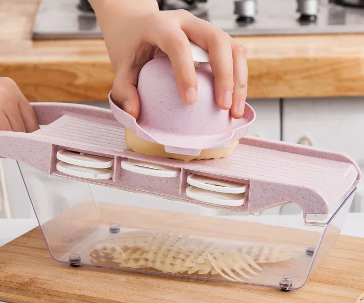 Vegetable Noodle & Slicer 7 - in - 1 Multi - Blade Cutter - buyXall